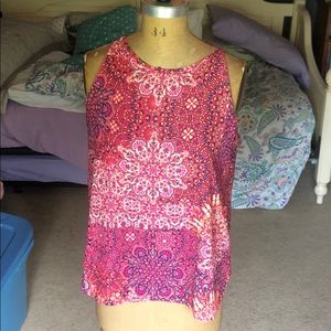 Patterned Adrienne Vittadini Blouse